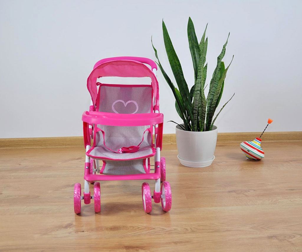 Játék sport babakocsi babáknak Milly Mally Kate Prestige Pink