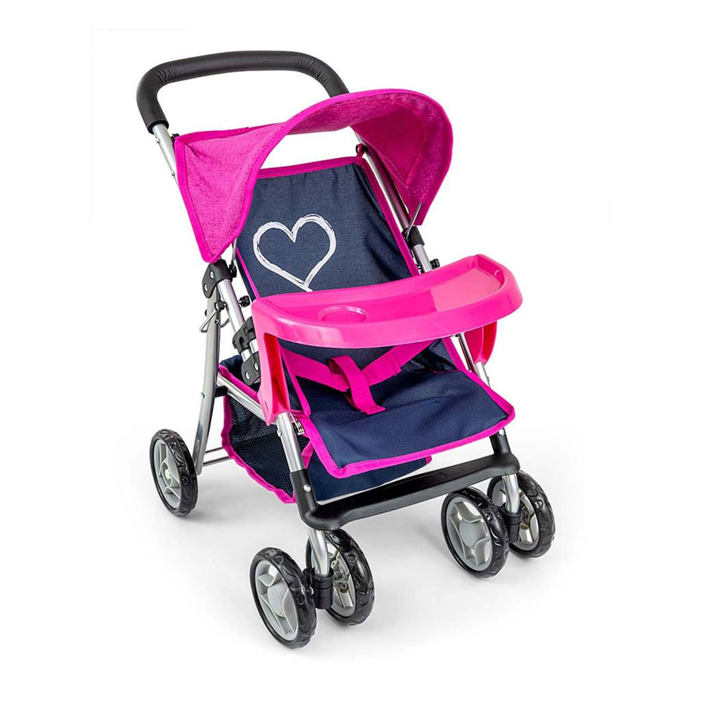 Játék sport babakocsi babáknak Milly Mally Kate Prestige Navy