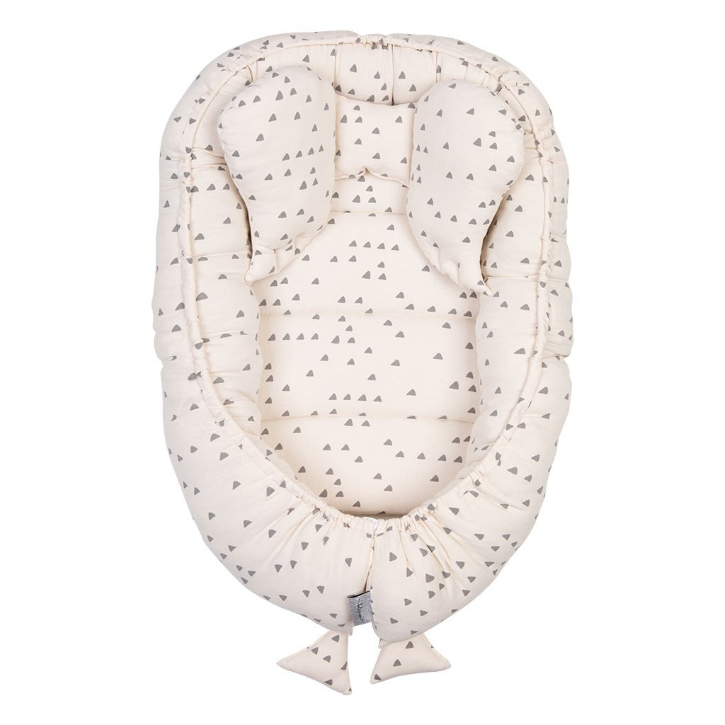 Babafészek kisbabák számára Belisima Soft vanilla