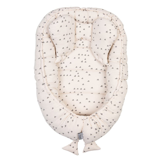 Babafészek kisbabák számára Belisima Soft vanilla