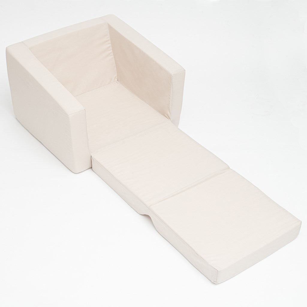 Gyermek kihajtható fotel New Baby Elephant bézs