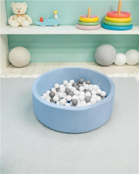 Gyermek száraz medence labdákkal New Baby kék