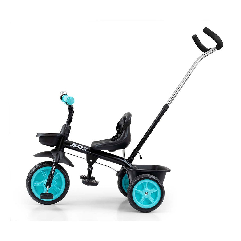 Gyerek háromkerekű bicikli Milly Mally Axel black