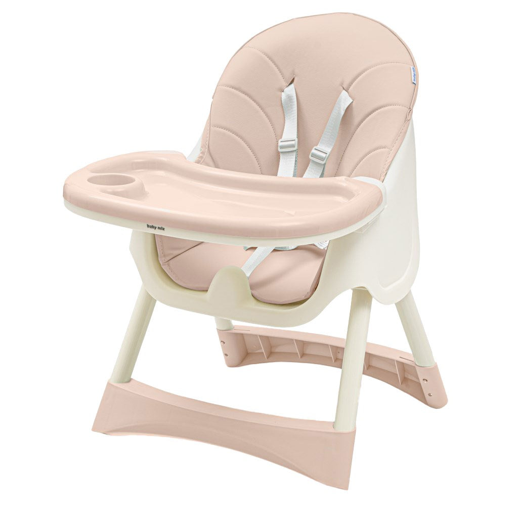 Etetőszék Baby Mix Nora dusty pink