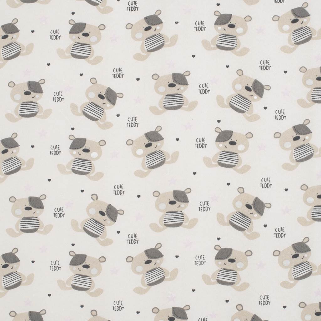 Gyerek habszivacs matrac New Baby BASIC 120x60x5 cm TEDDY BEAR