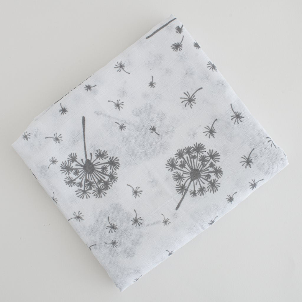 Muszlin pelenka New Baby 120x120 cm pitypang