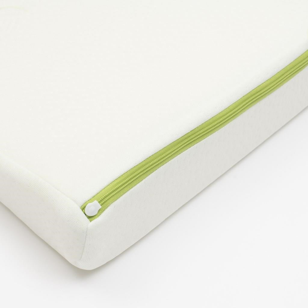 Baba párna - ék alakú New Baby STANDARD 38x30x7 cm Aloe vera