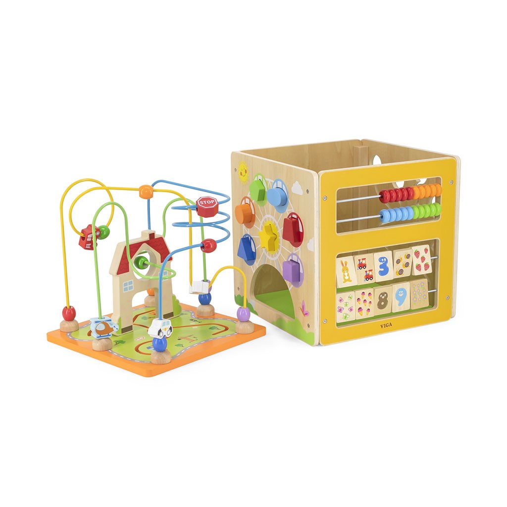 Fa oktatási labirintus Viga