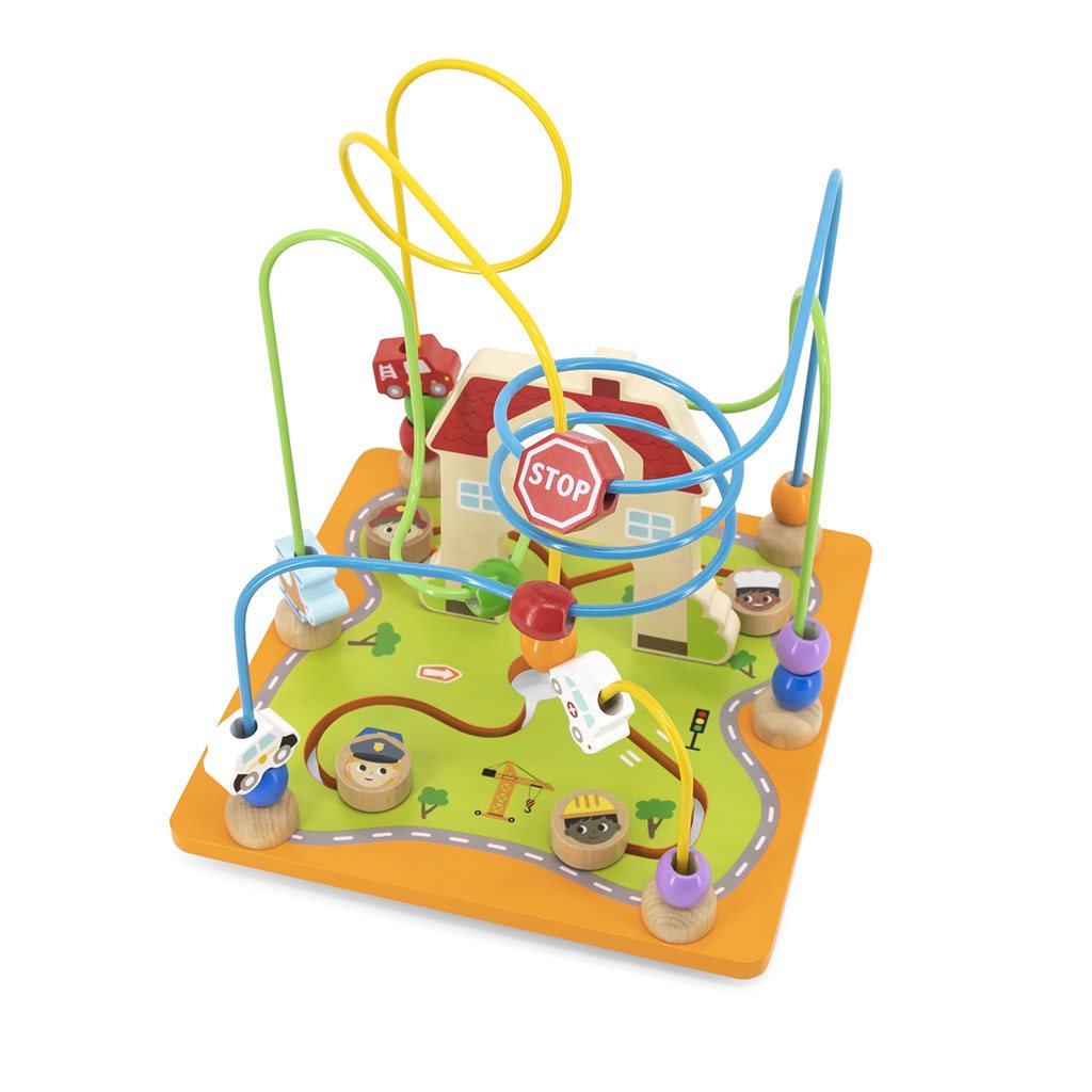 Fa oktatási labirintus Viga