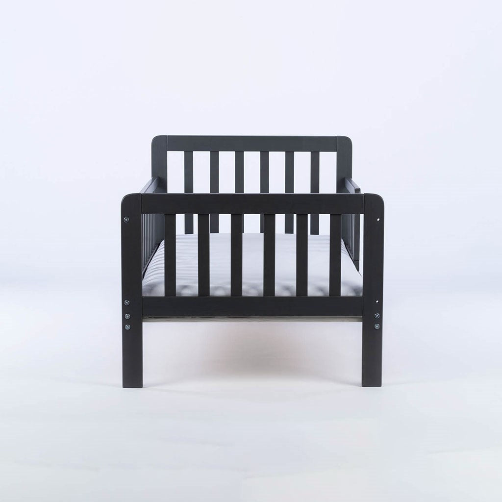 Gyerekágy leesésgátlóval és fiókkal Drewex Nidum 140x70 cm grafit