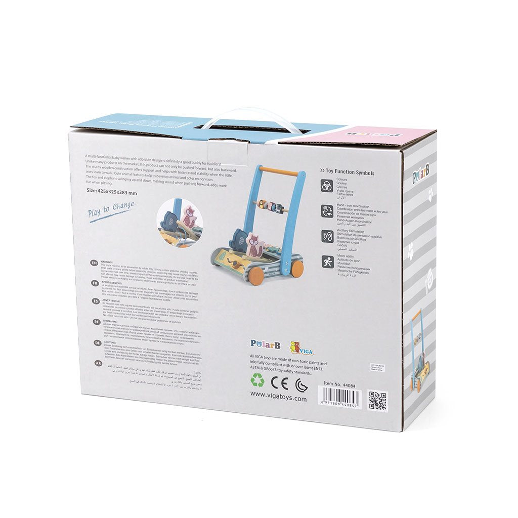 Fa járókeret gyerekeknek Viga Zoo