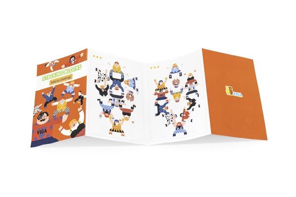 Fa egyensúlyozó játék Viga Acrobati