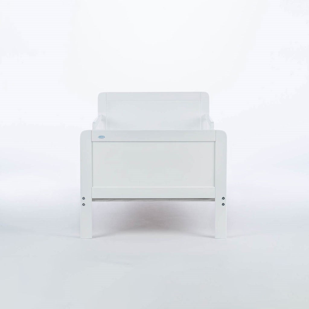 Gyerekágy leesésgátlóval Drewex Olek 140x70 cm fehér