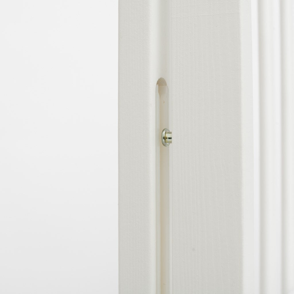 Gyerek kiságy New Baby LILLY leengedhető oldalráccsal fehér