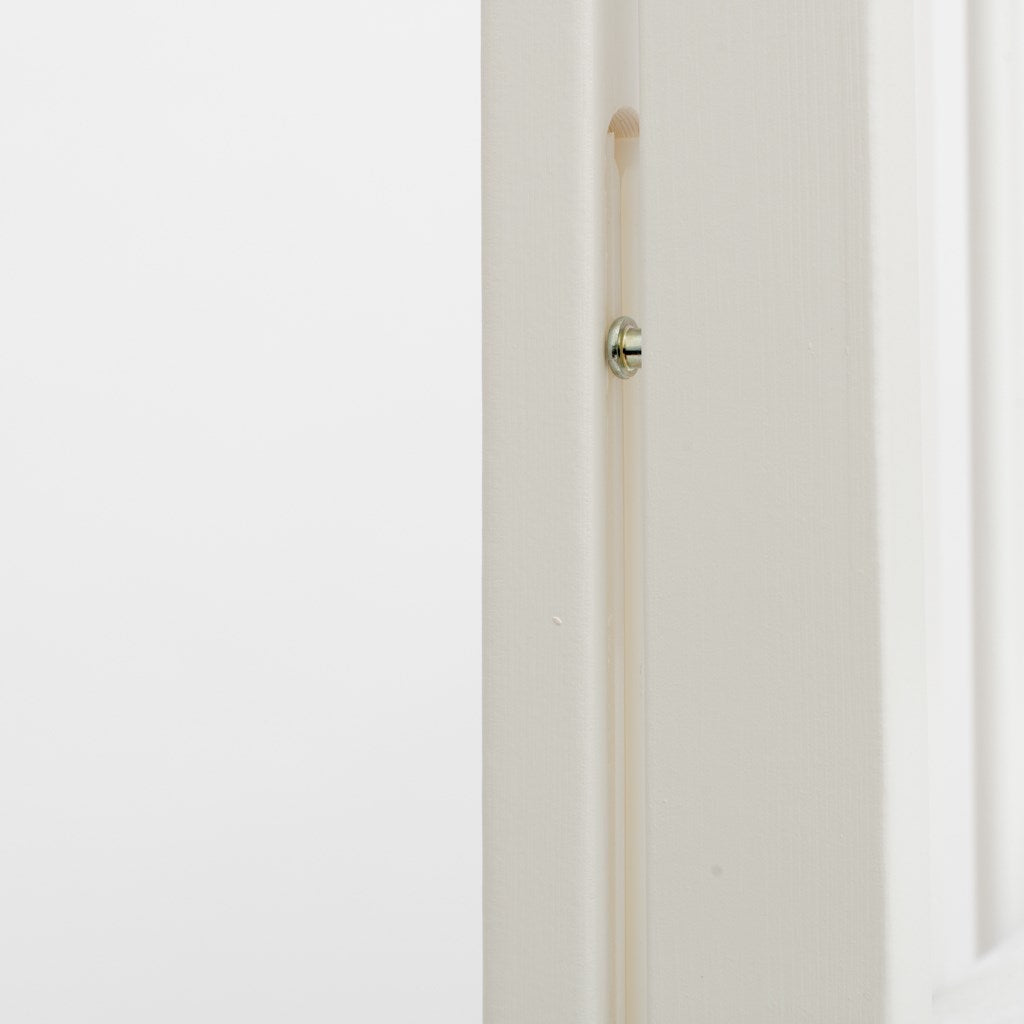 Gyerek kiságy New Baby BASIC leengedhető oldalráccsal fehér