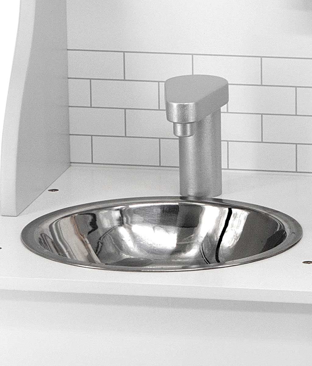 Gyermek fakonyha Viga szürke