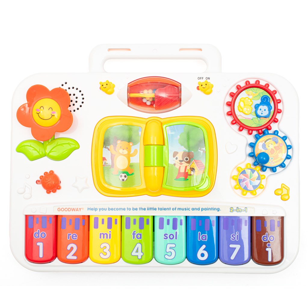 Multifunkcionális zenés tanulóasztal 3in1 Baby Mix