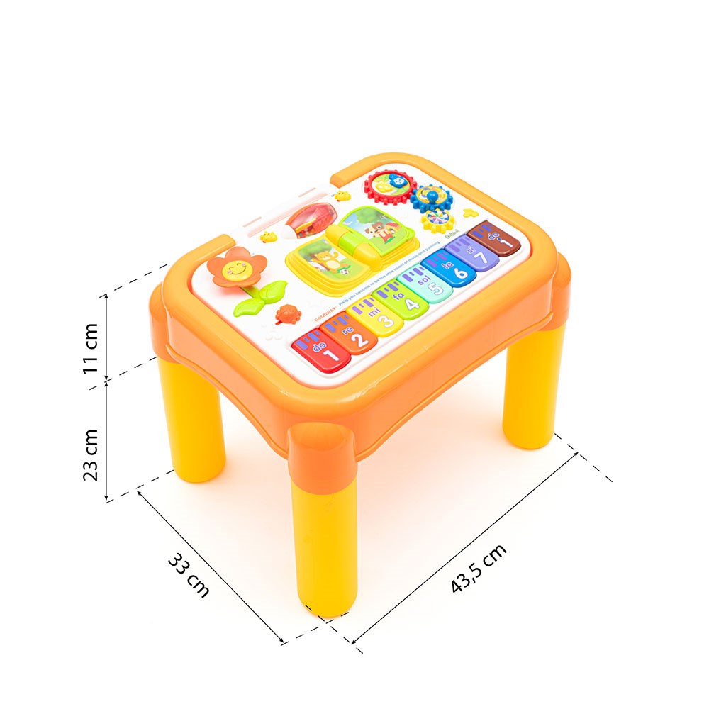 Multifunkcionális zenés tanulóasztal 3in1 Baby Mix