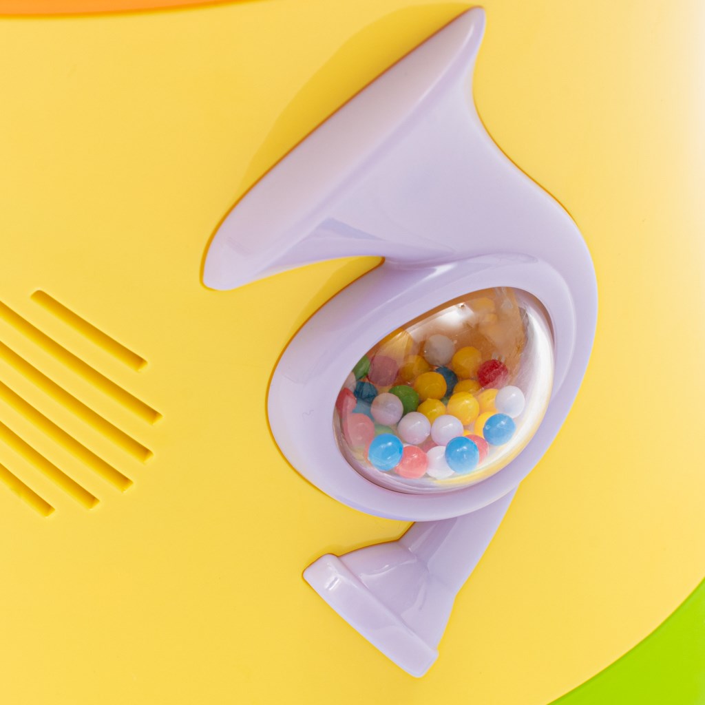 Kétoldalas dinamikus dob Baby Mix sárga