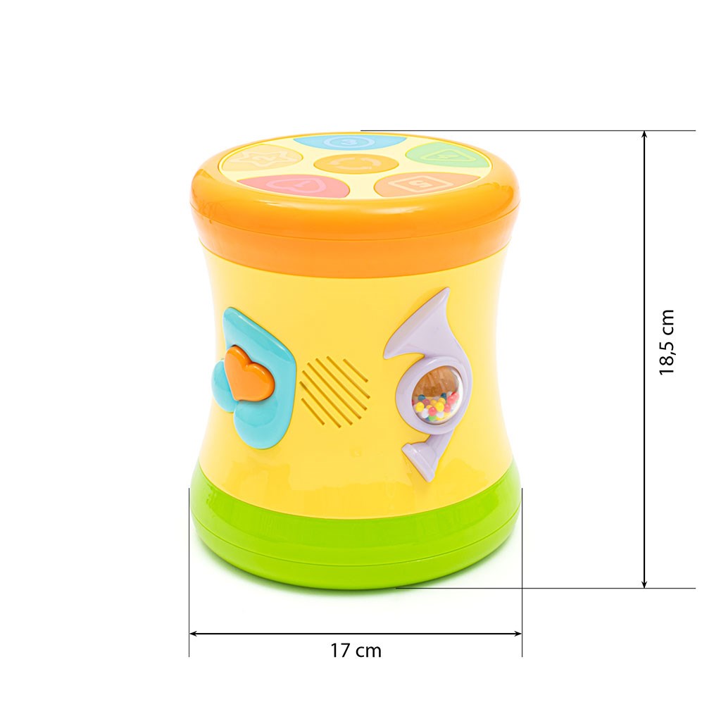 Kétoldalas dinamikus dob Baby Mix sárga