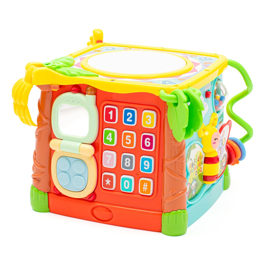 Interaktív zenei fejlesztő kocka Baby Mix