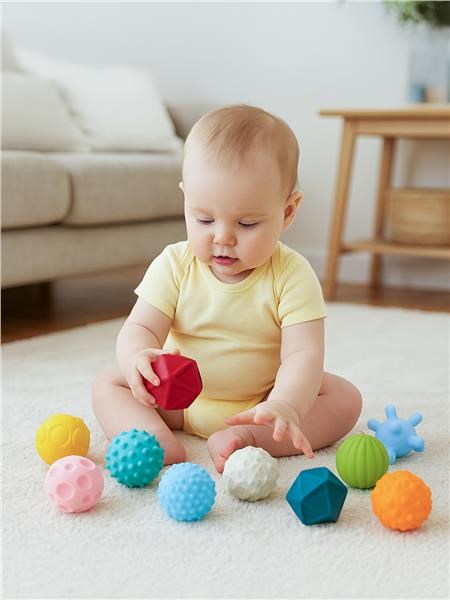 Érzékszervfejlesztő játék Baby Mix 10db