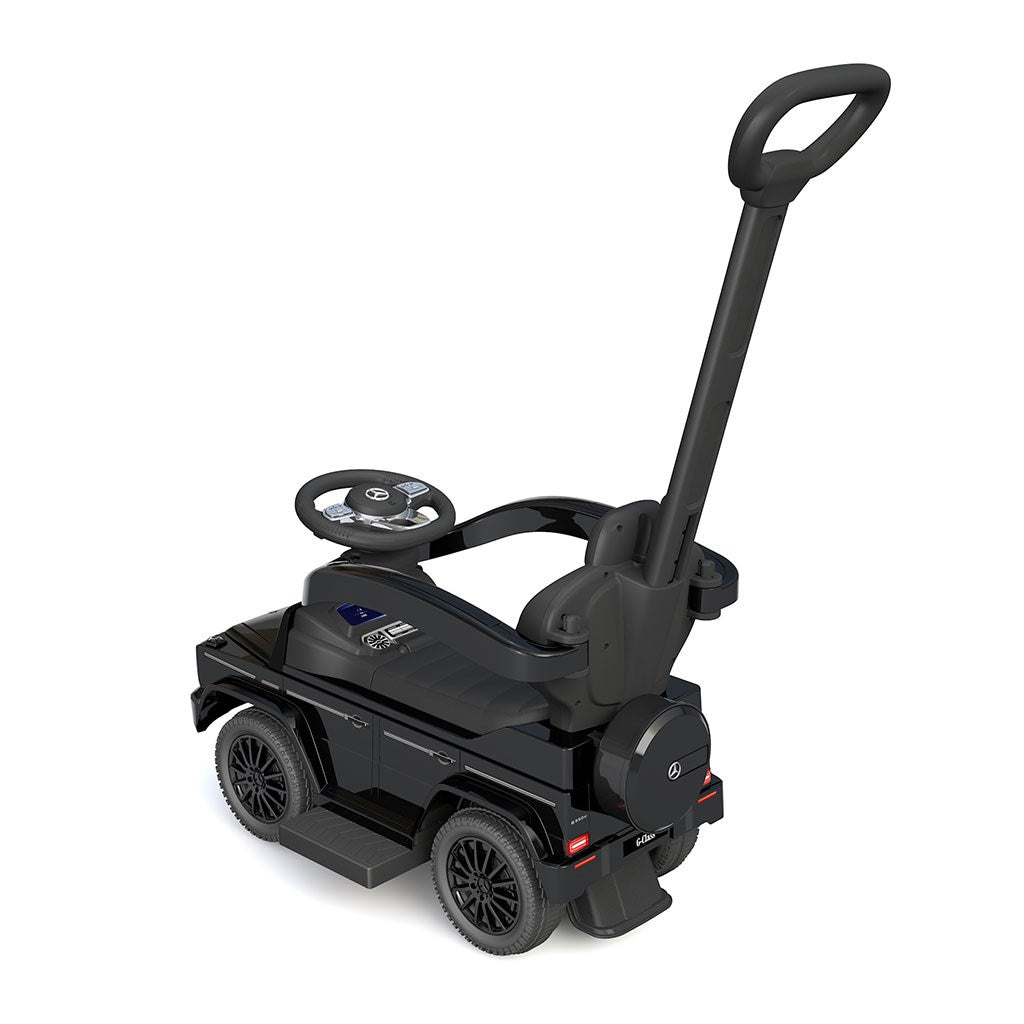 Bébitaxi tolókarral Mercedes Benz G - Class Baby Mix black