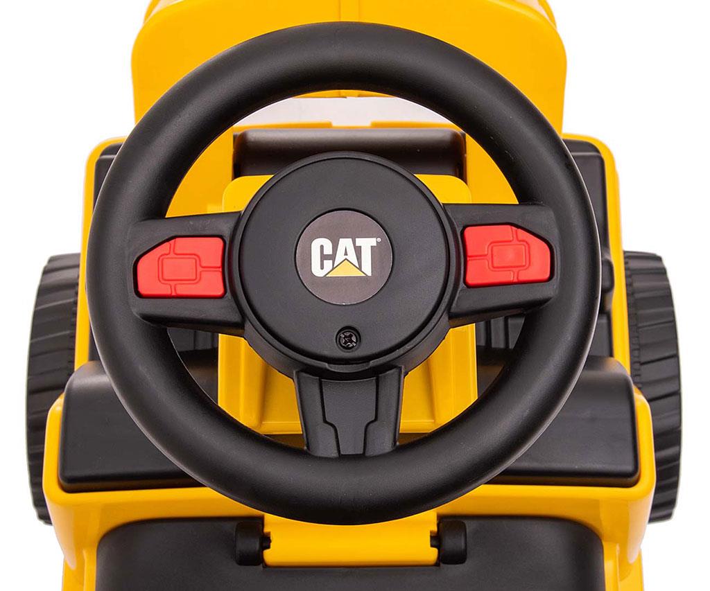 Gyermek zenélő bébitaxi rakodó CAT Milly Mally sárga