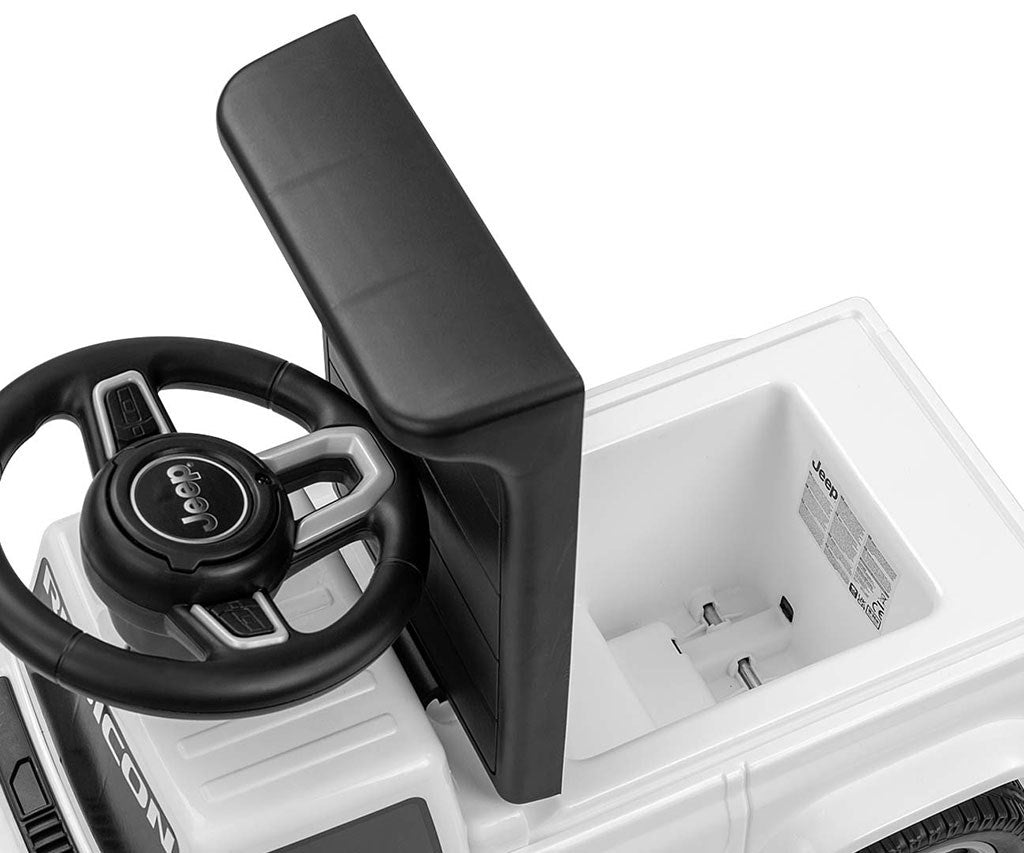 Bébitaxi Jeep Rubicon Gladiator Milly Mally fehér