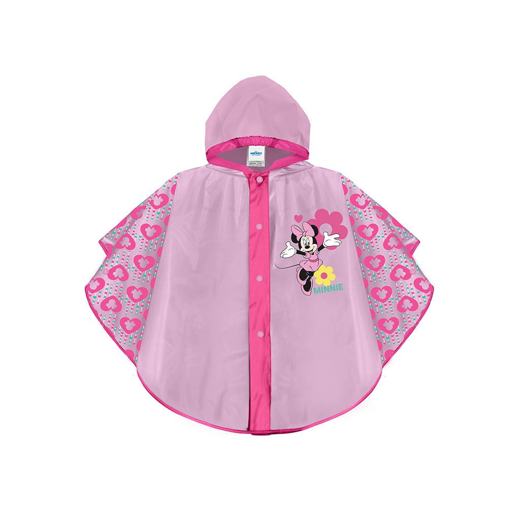 Kislányos esőkabát poncsó Perletti Minnie egér