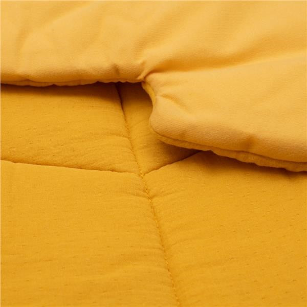 Gyermek muszlin alátét New Baby Leaf mustard