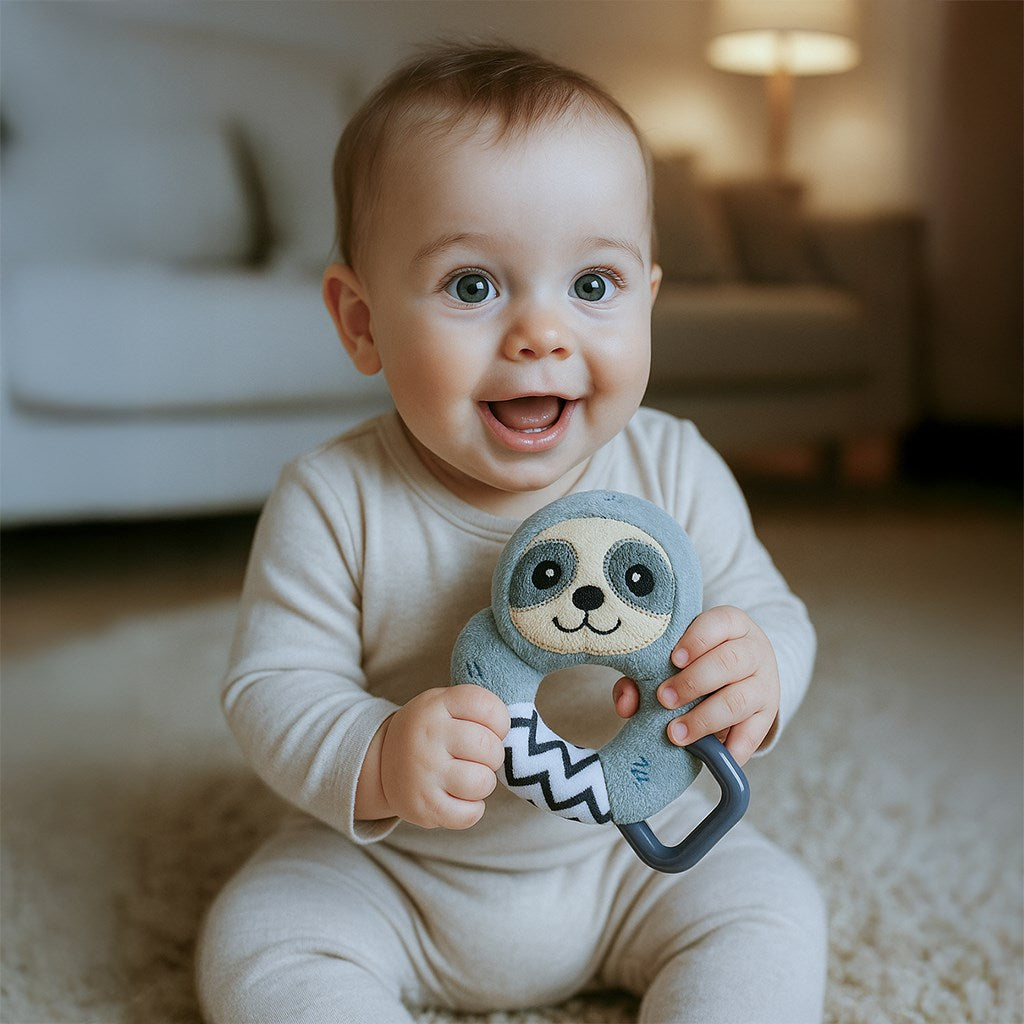 Csörgős plüss játék New Baby Sloth