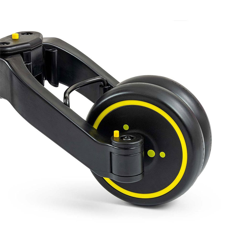 Gyerek háromkerekű bicikli 4az1-ben Milly Mally Optimus Plus tolókarral black