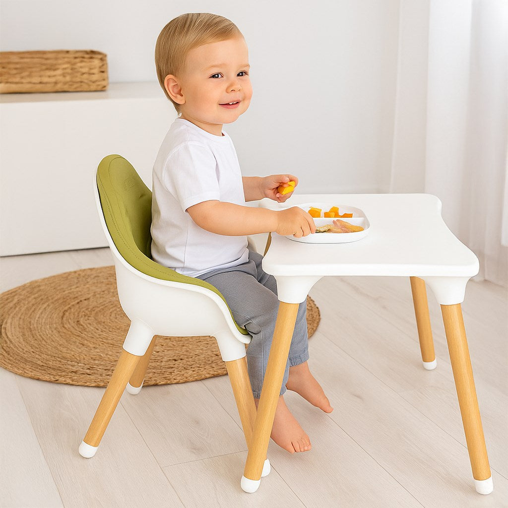 Etetőszék New Baby 3 az 1-ben Grace green
