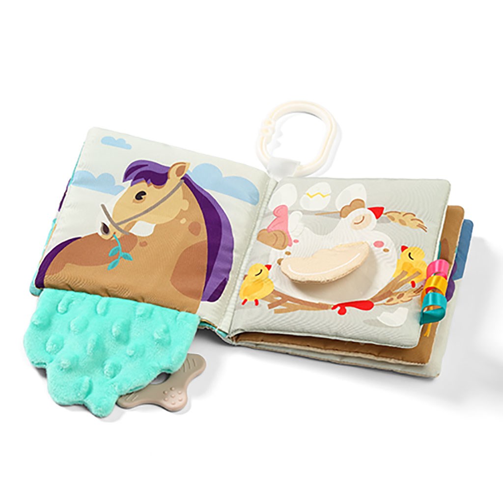 Érzékfejlesztő babakönyv Baby Ono FARM