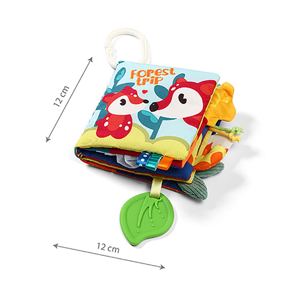 Érzékfejlesztő babakönyv Baby Ono FOREST TRIP