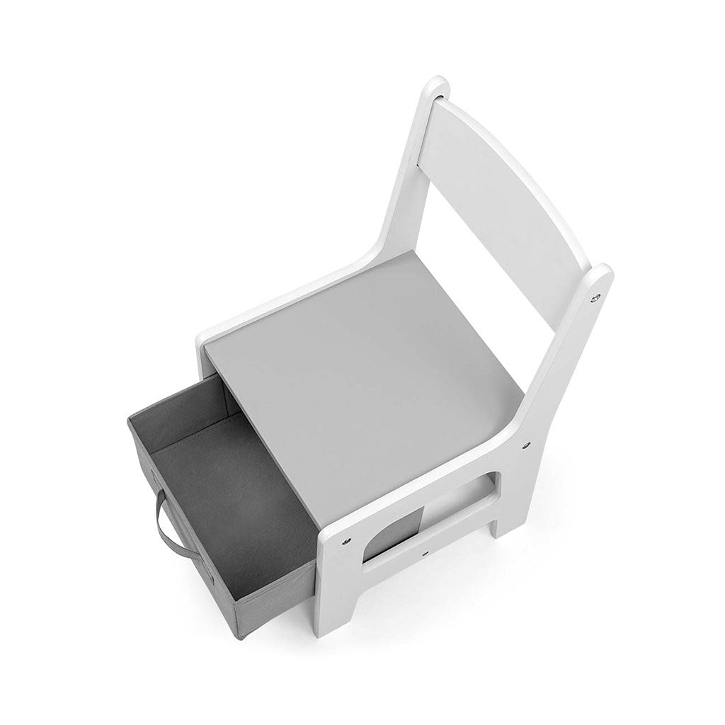 Bútorszett Milly Mally - Asztal és két szék Sven White