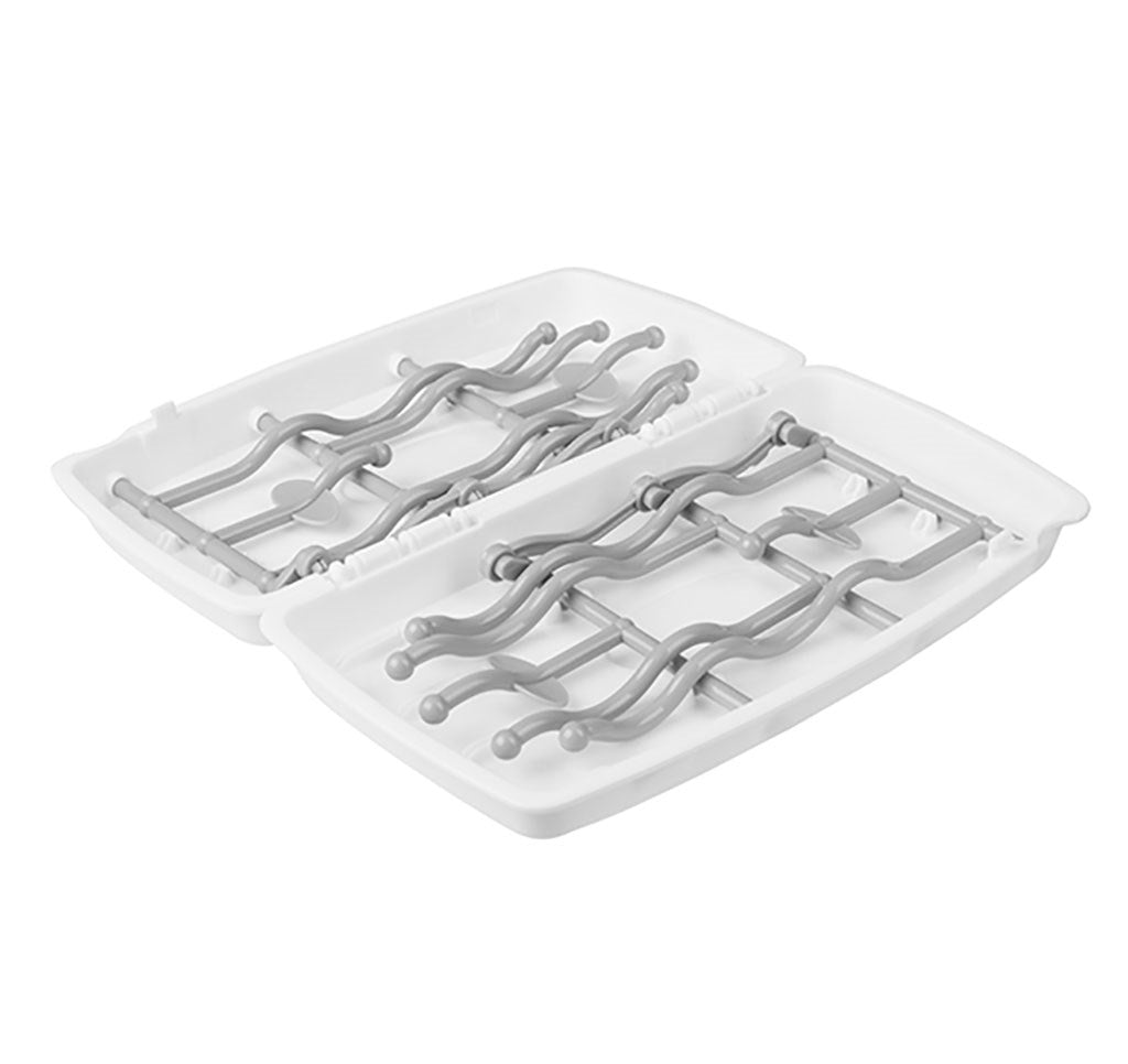 Cumisüveg szárító és csepegtető Baby Ono fehér