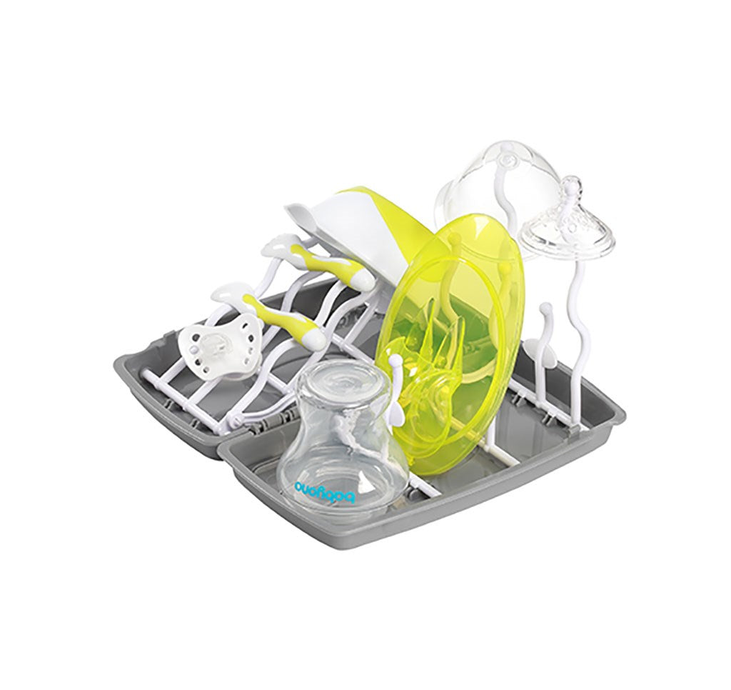 Cumisüveg szárító és csepegtető Baby Ono szürke