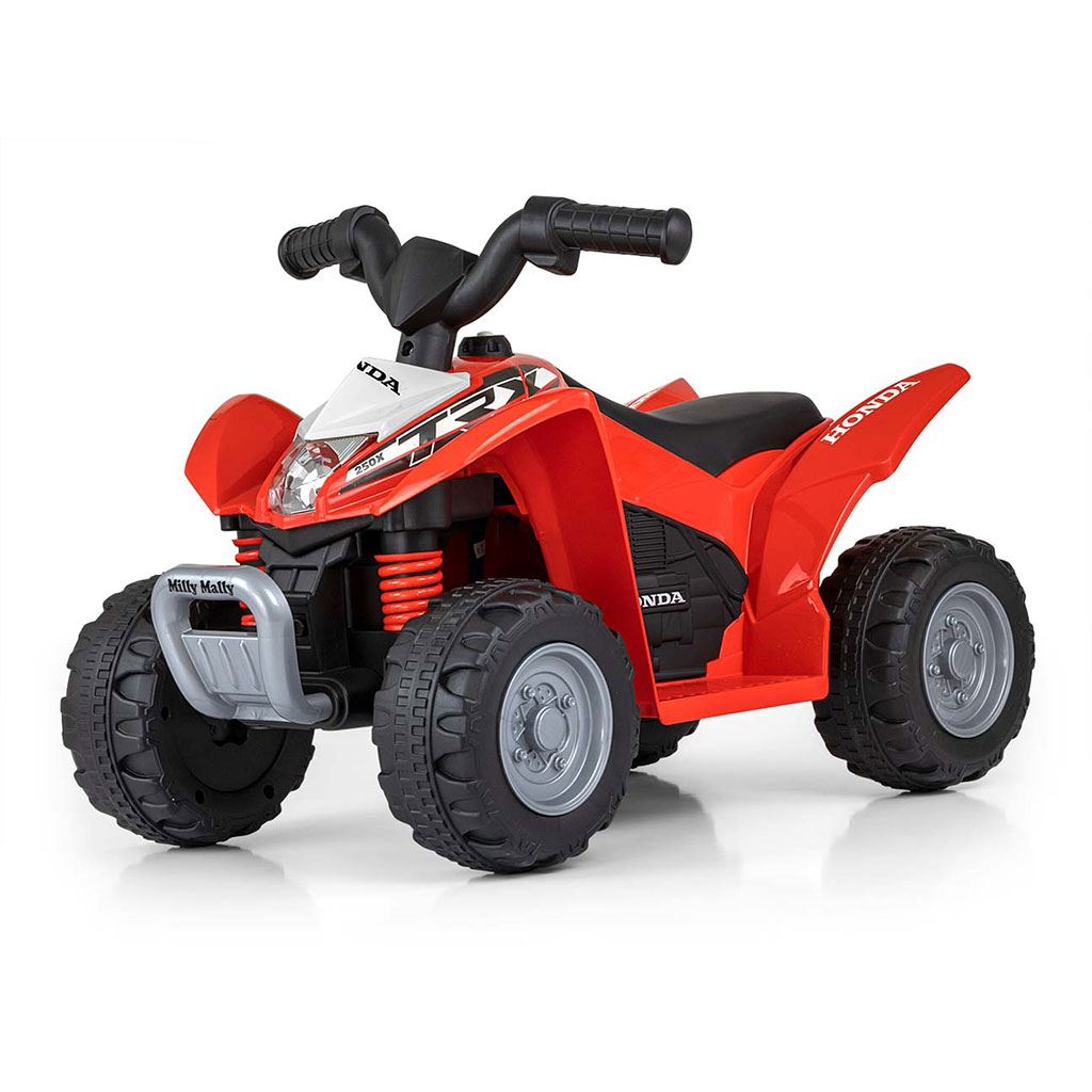 Elektromos négykerekű Milly Mally Honda ATV piros