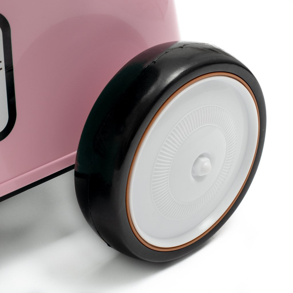 Zenélő bébitaxi Baby Mix Retro rózsaszín