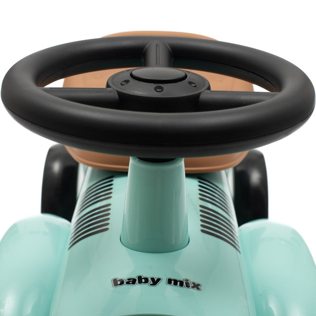 Zenélő bébitaxi Baby Mix Retro menta