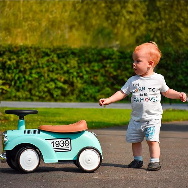 Zenélő bébitaxi Baby Mix Retro menta