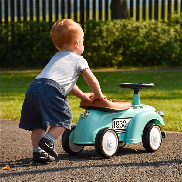 Zenélő bébitaxi Baby Mix Retro menta