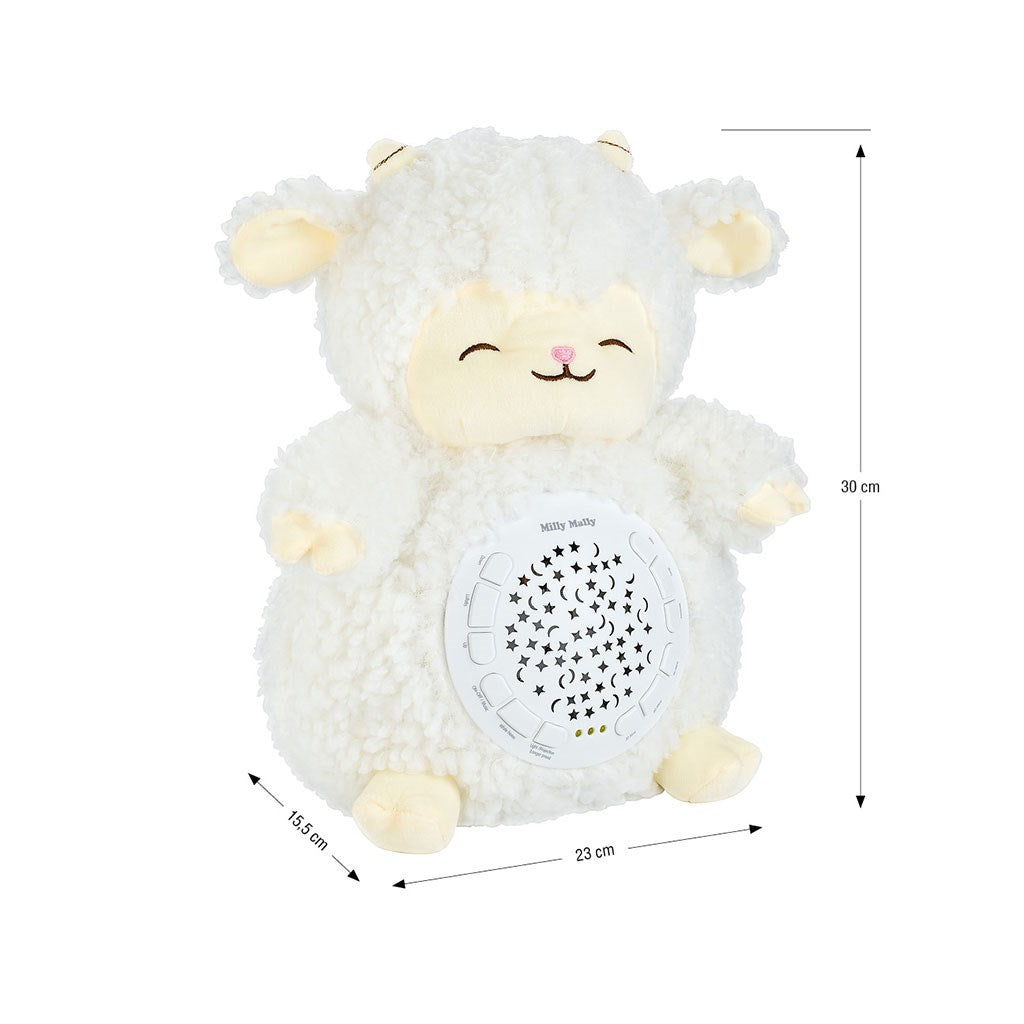 Plüss szundibarát bari projektorral Milly Mally