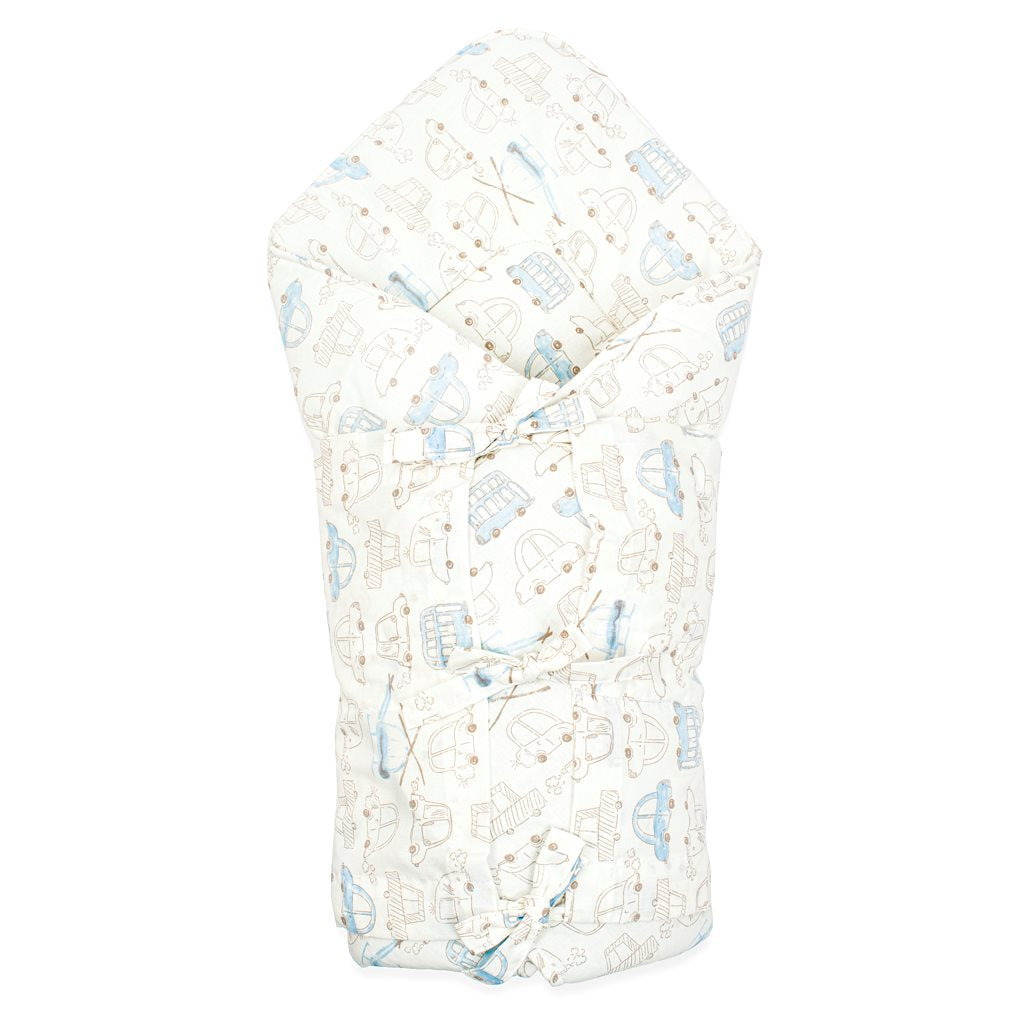 Klasszikus megkötős pólya New Baby My Cars