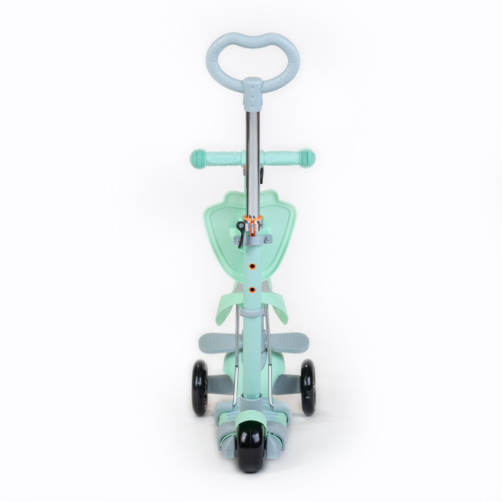 Baba háromkerekű robogó 3in1 Baby Mix Multi kék