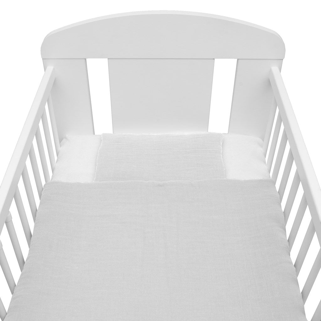 Muszlin ágynemű szett töltettel New Baby 80x70 cm ecru