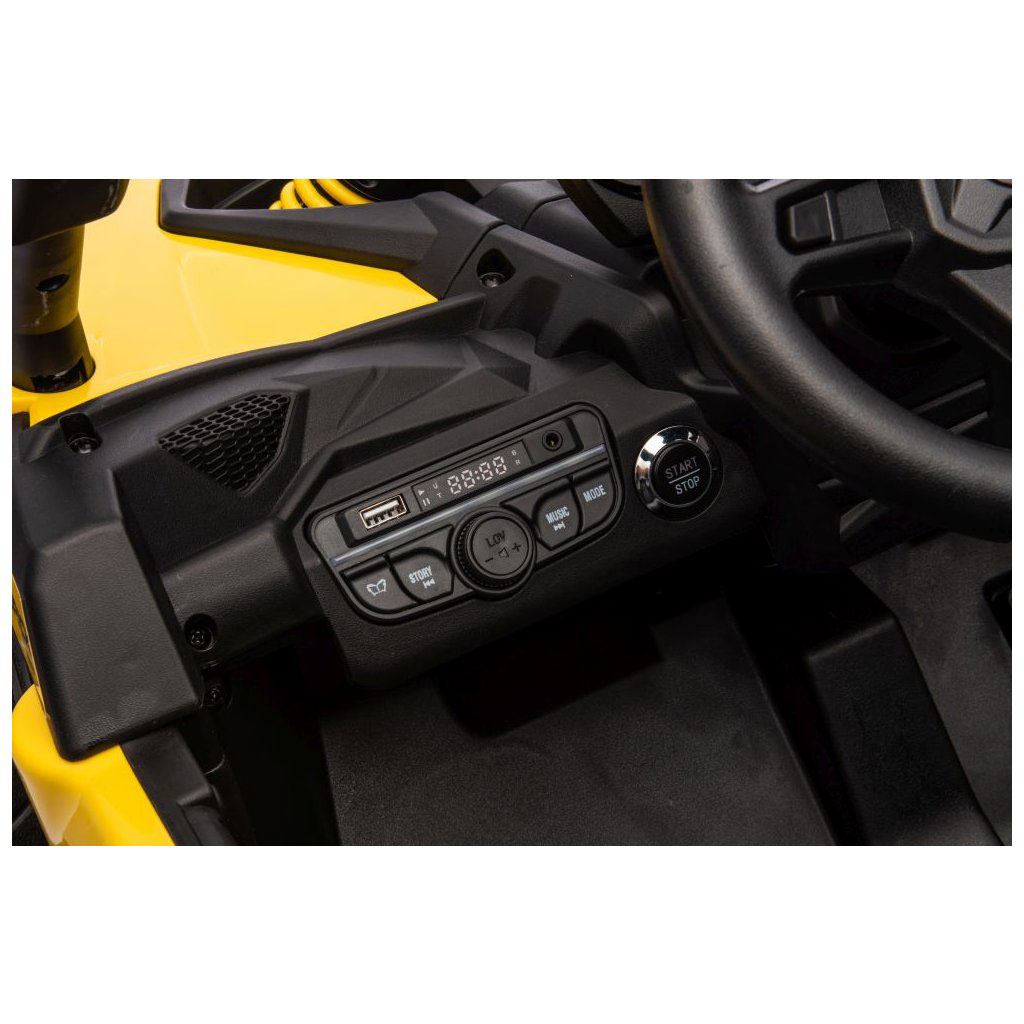 Sárga Baby Mix Buggy Hornet 12V 4.5Ah elektromos autó