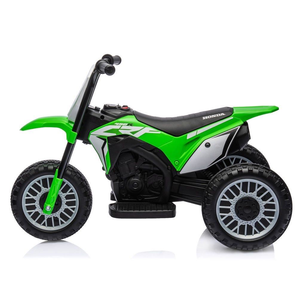 Elektromos motorkerékpár BABY MIX Honda CRF 450R zöld